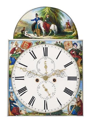 Lot 573 - A Scottish Mahogany Eight Day Longcase Clock,...