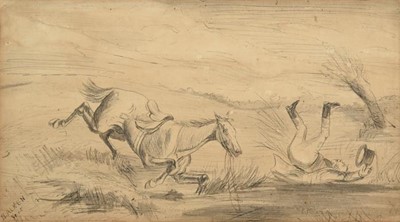 Lot 473 - Henry Alken (1785-1851) Out hunting Off the...