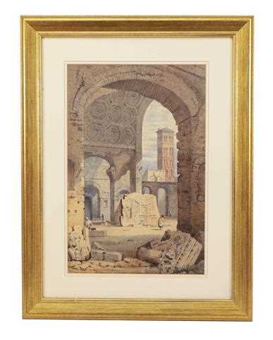 Lot 383 - Attributed to Samuel Prout (1983-1852)...