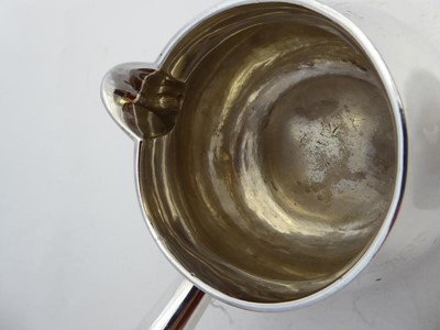 Lot 2010 - A George II Silver Brandy-Saucepan, Marks Worn,...