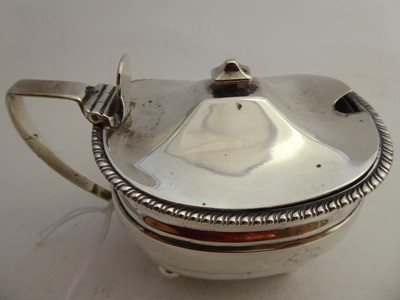 Lot 2011 - A George III Silver Mustard-Pot, Maker's Mark...