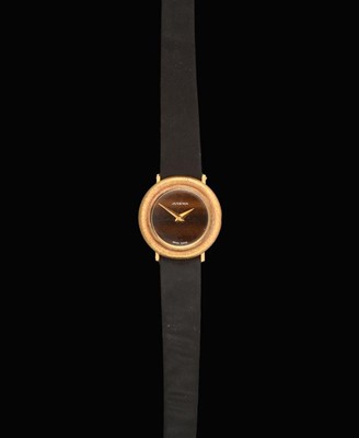 Lot 2154 - A Lady's 18 Carat Gold Wristwatch, signed...