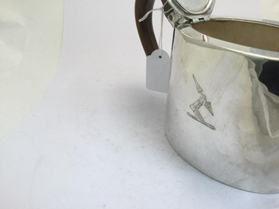 Lot 2001 - A George III Silver Teapot, by William Plummer,...