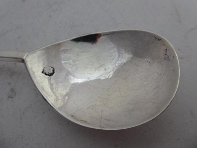 Lot 2027 - A James I Silver Seal-Top Spoon, Maker's Mark...