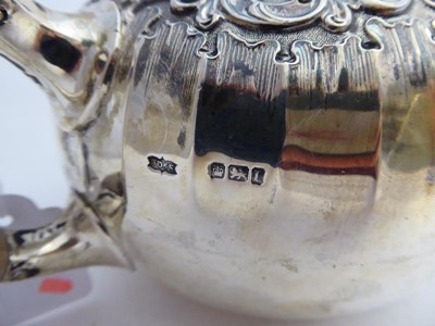 Lot 2044 - An Edward VII Silver Teapot, James Dixon and...