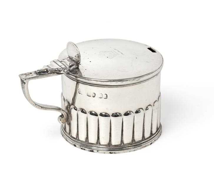 Lot 2046 - A George IV Silver Mustard-Pot, by Edward,...