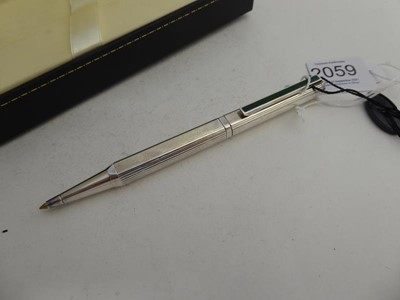 Lot 2059 - A Dunhill Ballpoint Pen, Numbered 56283,...