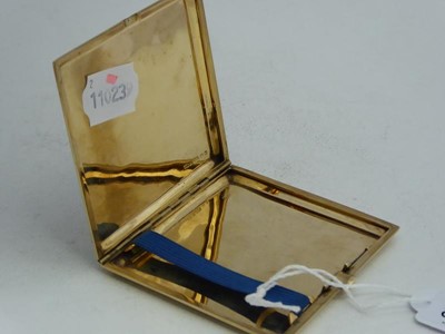 Lot 2068 - A George V Gold Cigarette-Case, by Fergenbaum...