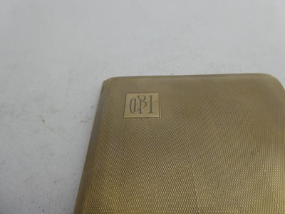 Lot 2070 - A George V Gold Cigarette-Case, by W. T....