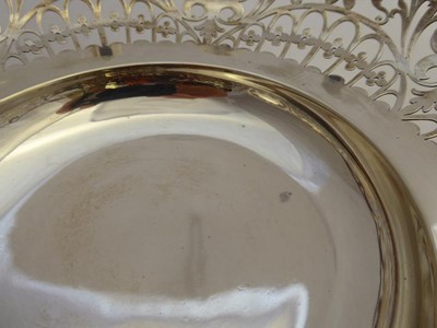 Lot 2083 - A George V Silver Pedestal-Bowl, by Walker and...