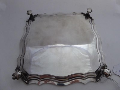 Lot 2086 - A George V Silver Salver, by Charles William...