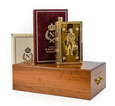 Lot 5115 - Camus Napoleon Cognac, presented in a gilt...