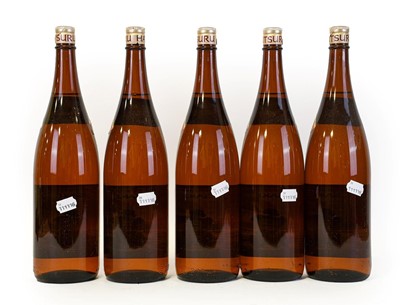 Lot 5128 - Hakutsuru Japanese Sake, 1.8 litre (five bottles)