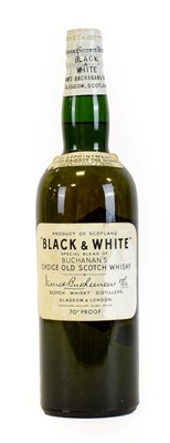 Lot 5180 - Black & White Special Blend Of Buchanan's...