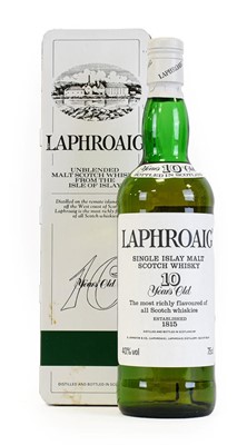 Lot 5189 - Laphroaig 10 Year Old Single Islay Malt Scotch...