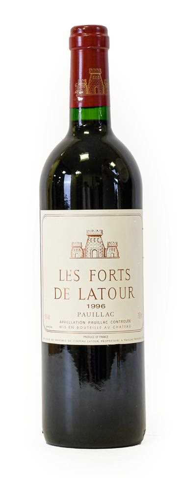 Lot 5039 - Les Forts De Latour 1996 Pauillac (one bottle)
