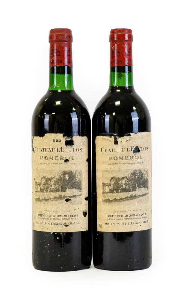 Lot 5040 - Château l'Enclos 1982 Pomerol (two bottles)