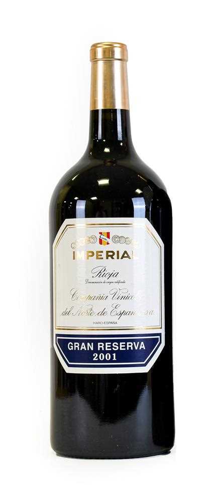 Lot 5066 - Imperial Gran Reserva 2001, Rioja, in original...