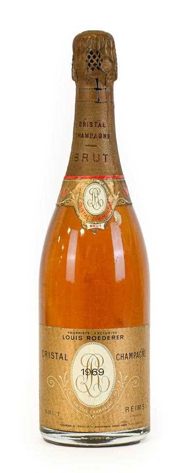 Lot 5007 - Louis Roederer 1969 Cristal Champagne (one...
