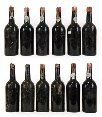 Lot 5092 - Dow's 1963 Vintage Port (twelve bottles)