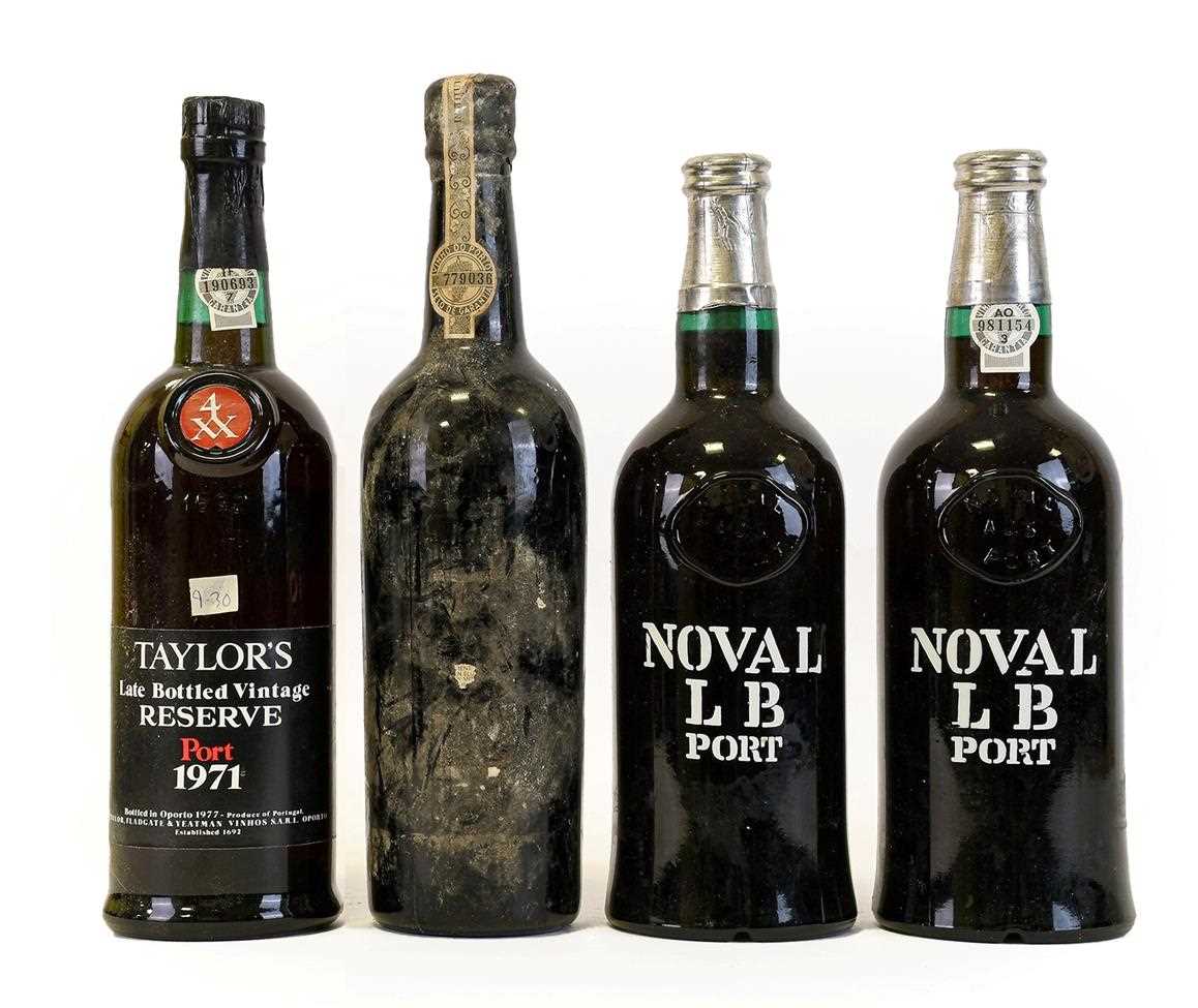 Lot 5095 - Quinta Do Noval LB Port (two bottles),...