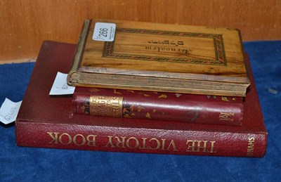 Lot 266 - An olive wood album of pressed flowers from The Holy Land; one volume of On the Voyage and It's...