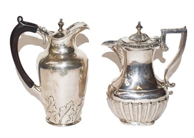 Lot 96 - A Victorian and A George V Silver Hot-Water...