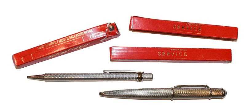 Lot 290 - A Cartier Diabolo Ballpoint-Pen, Numbered...