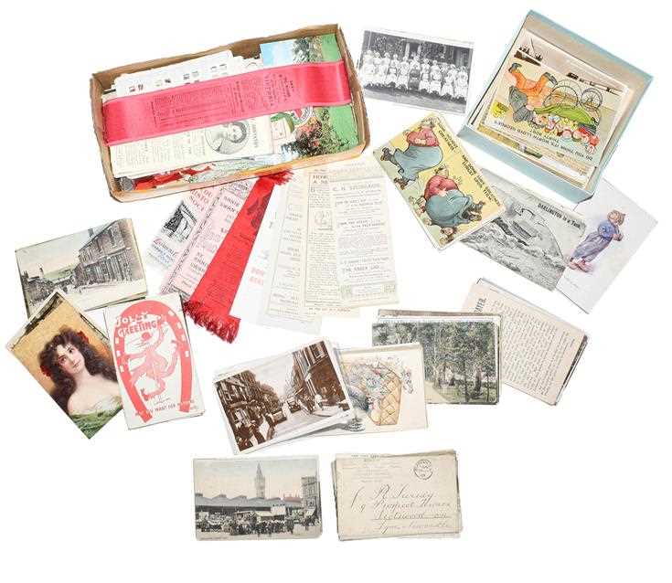 Lot 72 - Three small boxes of postcards