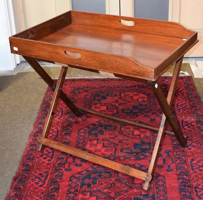 Lot 1316 - An early 19th century mahogany butlers tray...