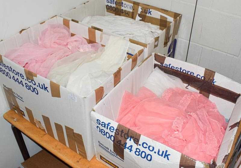 Lot 1140 - Assorted ladies white cotton undergarments,...