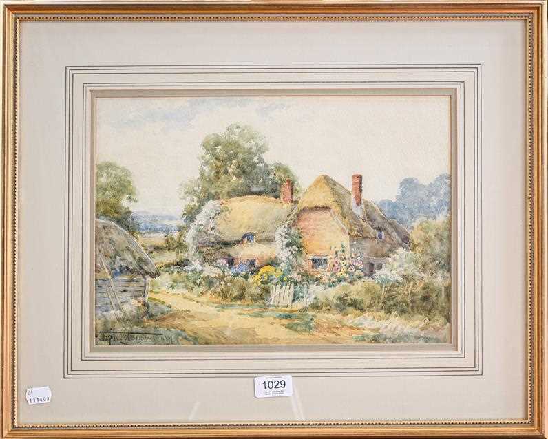 Lot 1029 - English school (19th/20th century) Thatched...