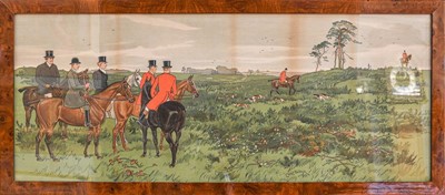 Lot 1034 - After Charles Baldock, a set of three hunting...