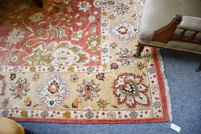 Lot 1182 - A Ziegler design carpet, the field with an...