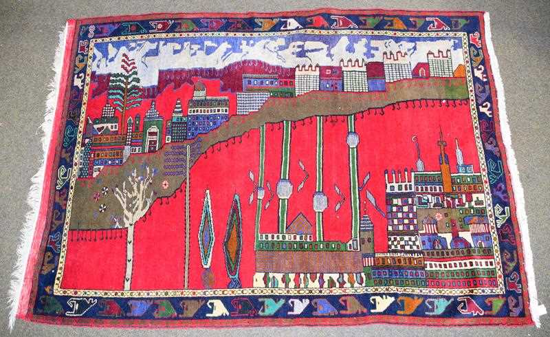 Lot 1294 - Anatolian carpet probably Kirshehir, the...