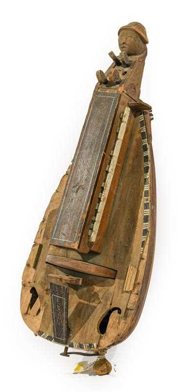 Lot 3060 - Hurdy Gurdy the instrument used by Spencer...