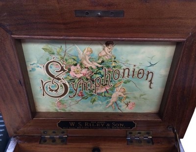 Lot 3070 - A 8.1/4-inch Symphonion No. 2 Disc Musical Box,...