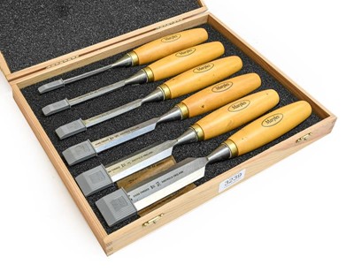 Lot 3239 - Marples Hand Forged Chisel Set (6mm To 32mm)...