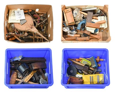 Lot 3252 - Various Woodworking Tools a collection of...