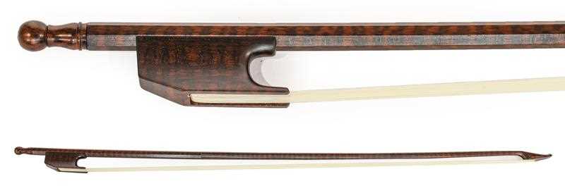 Lot 3003 - Cello Bow (Baroque) By Roger Doe fluted...