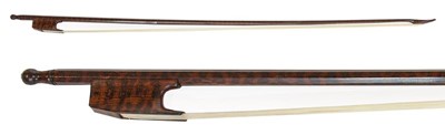 Lot 3028 - Violin Bow (Baroque) By Roger Doe stamped on...