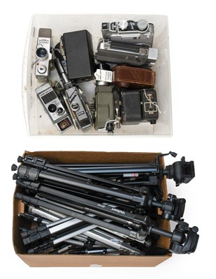 Lot 3379 - Various Cine Cameras including Pathe Baby Cine,...