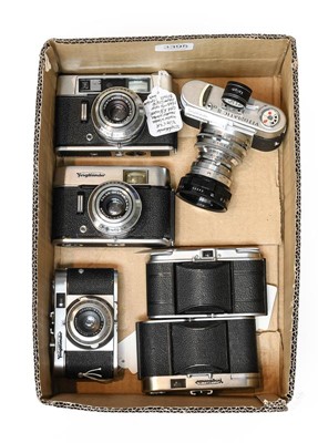 Lot 3395 - Voigtlander Vito Cameras Vitomatic II, Vito...