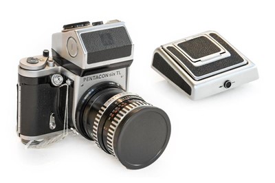 Lot 3341 - Pentacon Six TL Camera with Carl Zeiss Jena...