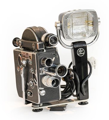 Lot 3339 - Paillard Bolex H8 Cine Camera with Cassar f3.5...