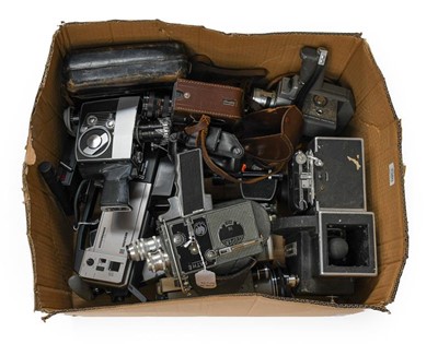 Lot 3380 - Various Cine Cameras three Leica Leicinas;...