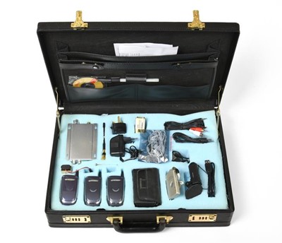 Lot 3355 - Spy Camera Kit combination briefcase...