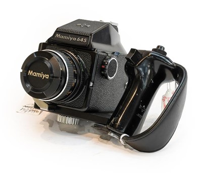 Lot 3322 - Mamiya M645J Camera with Mamiya-Sekor f2.8...