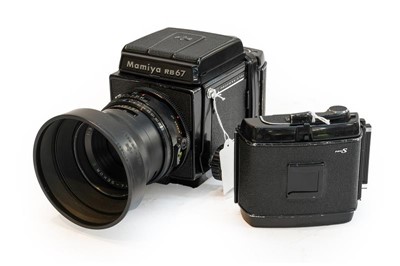 Lot 3323 - Mamiya RB67 Camera no.C59521 with Mamiya-Sekor...