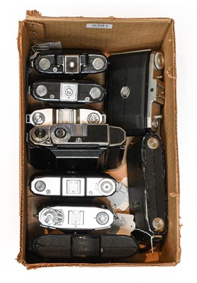 Lot 3391 - Various Zeiss Ikon Folding Cameras including...